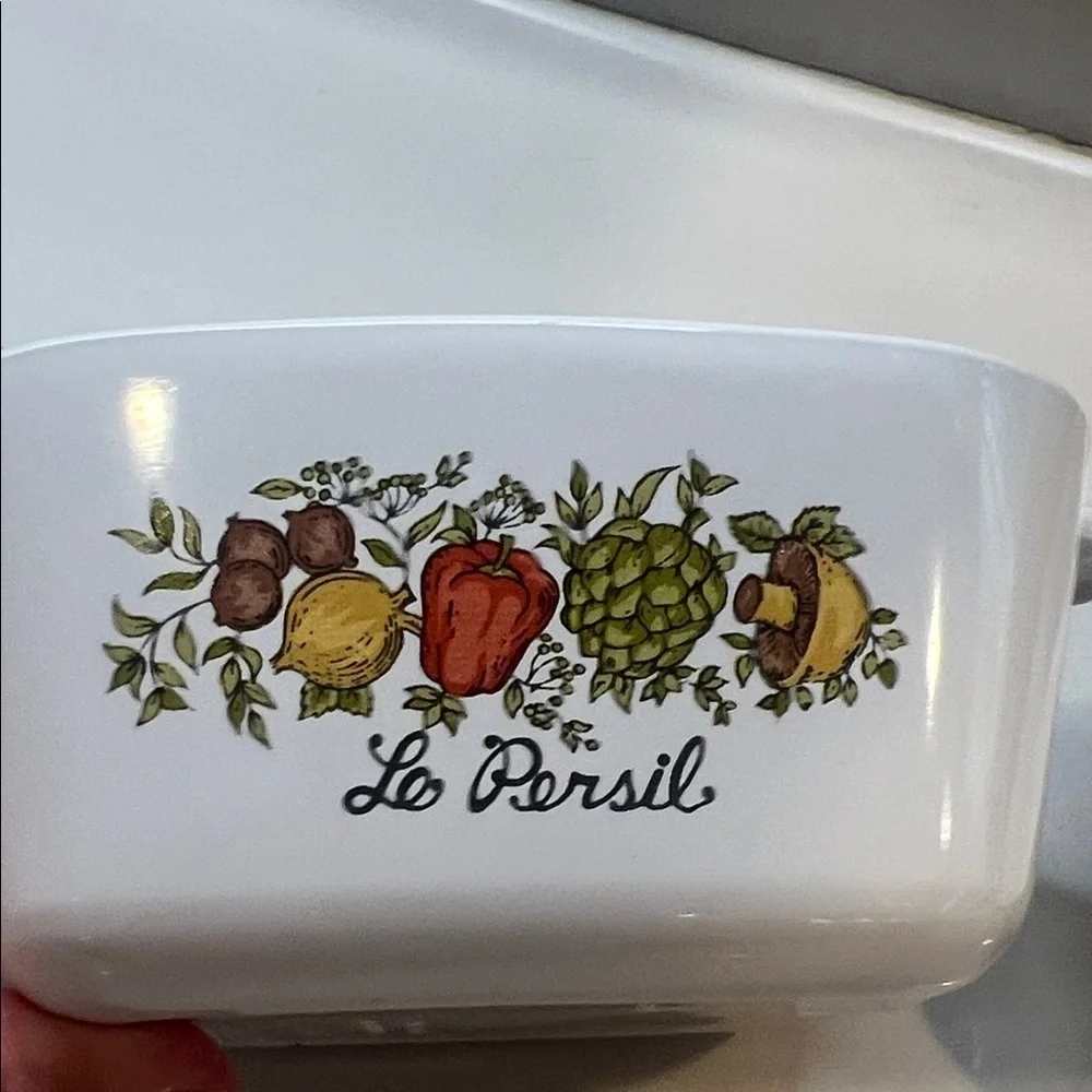 Vintage Corning Ware 700 mL P-43-B Le Persil Petite Casserole 2 in Set